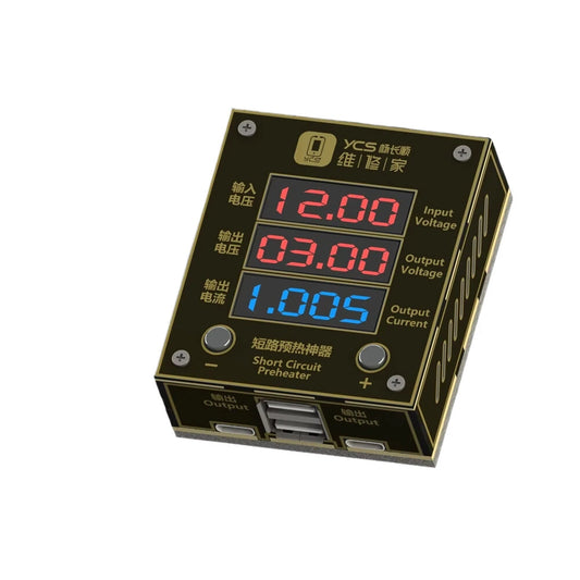 High-Power USB 5V 20A Mobile Phone Repair Preheating Tool - Aluminum Alloy Short Circuit Heating Device