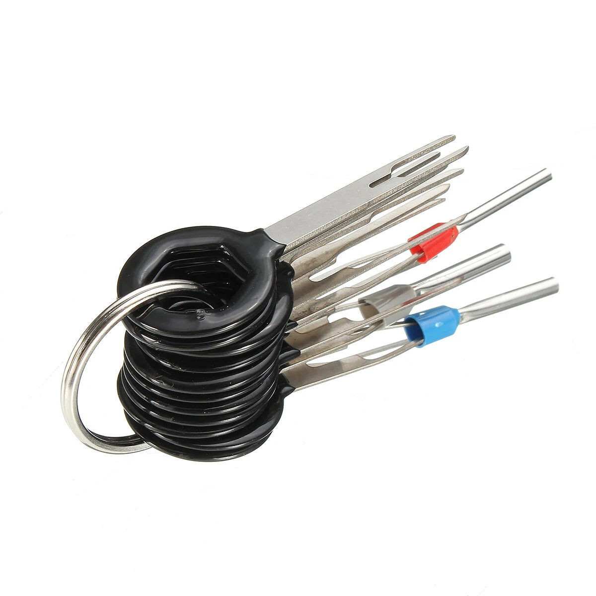 11PCS High-Quality Aluminum Terminal Removal Tool Kit for Car Wiring Connector Pin Extractor