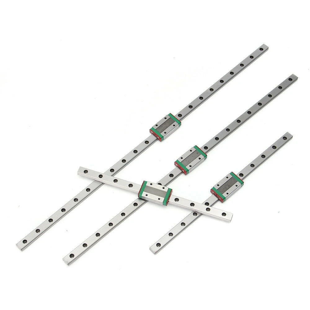 Machifit MGN12 Linear Rail Guide 100-1000mm with MGN12H Sliding Block CNC Parts