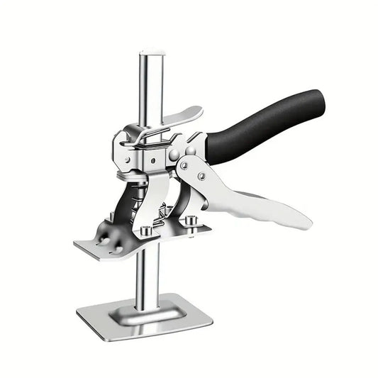 Adjustable Carbon Steel Tile Leveling Clips - 120kg Capacity Labor-Saving Arm Jack for Door Panel & Drywall Lifting, Handy Home Improvement Tool