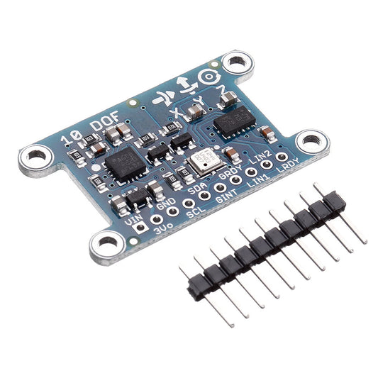 10DOF Sensor Module: LSM303, L3G4200D, BMP180 - Barometer, Accelerometer, Magnetometer, Gyroscope, Compass