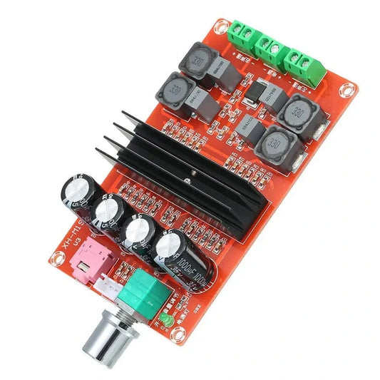 XH-M190 2x100W TDA3116D2 Class D Stereo HiFi Amplifier Board DC12-24V
