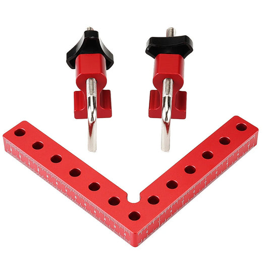 Drillpro Precision Clamping Square L-Shaped Auxiliary Fixture for Woodworking