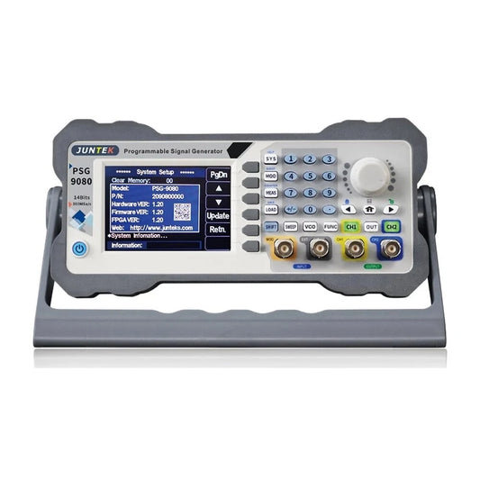 JUNTEK PSG9080 Dual Channel Signal Generator 1nHz-80MHz Programmable Function Frequency & Amplitude Modulation Arbitrary Waveform with Voltage Control Frequency Meter