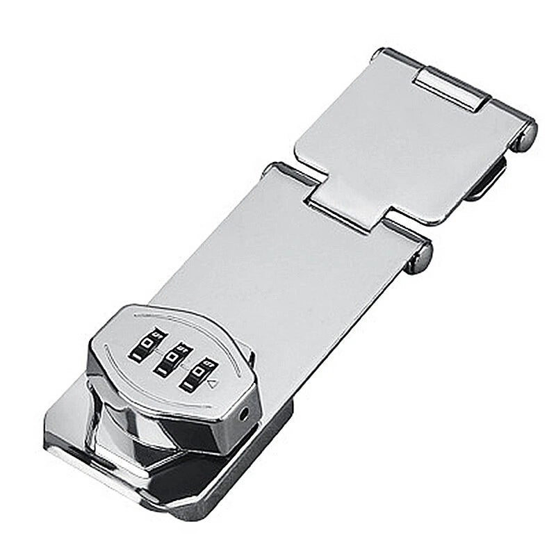 3-Digit Zinc Alloy Combination Cam Lock for Drawers, Cabinets, Refrigerators - Easy Install Security Lock