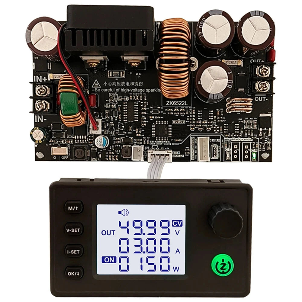 1400W Buck DC Voltage Regulator: Adjustable Voltage & Current Module, 22A Constant Voltage/Current Step-Down