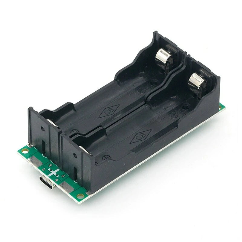 Fast Charge UPS 18650 Lithium Battery Charger Module: 5V/9V/12V Type-C 15W 3A DC-DC Booster Board