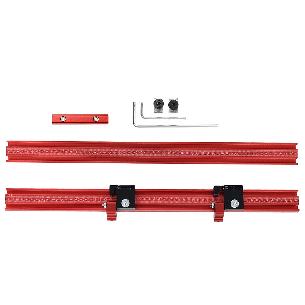 ENJOYWOOD Aluminum Alloy T-track Connector for Track Saw Rail Parallel Guide System