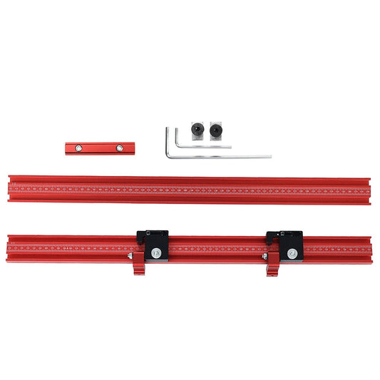 ENJOYWOOD Aluminum Alloy T-track Connector for Track Saw Rail Parallel Guide System