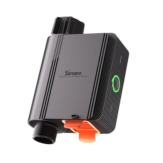 SONOFF SWV Zigbee 3.0 Smart Water Valve - IP55 Automatic Sprinkler 6V Wireless Controller, Alexa Google Compatible with Long-Lasting Battery