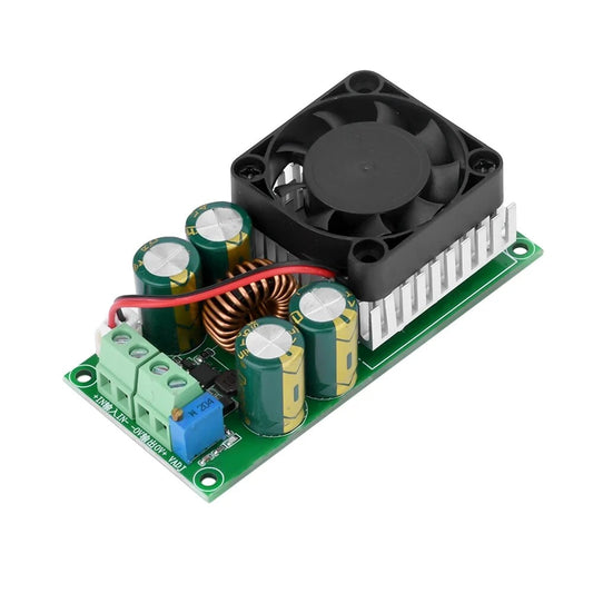 High Efficiency DC-DC Adjustable Step Down Voltage Regulator Module 120V-3V, 10A CC CV Buck Converter