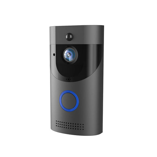 Tuya B30 WiFi Smart Doorbell with IR Night Vision & PIR Detection - 2.4G Wireless Two-Way Talk for Home Security