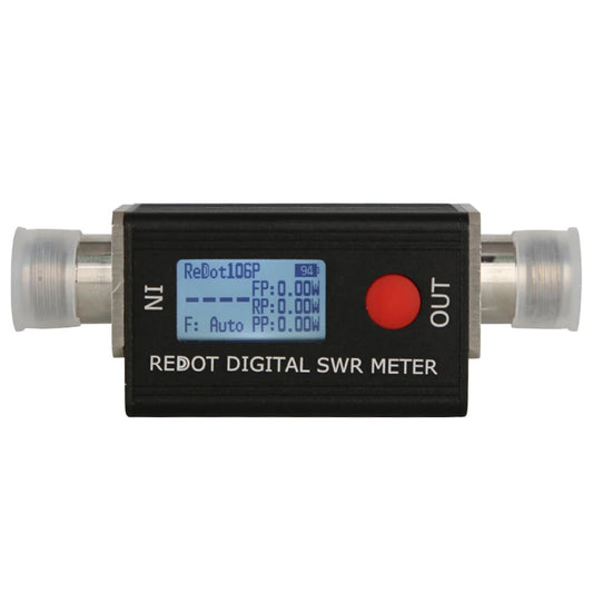 REDOT RD106P 120W Digital SWR & Power Meter for Walkie Talkie, 80-999MHz, Supports DMR, VHF/UHF, 1.00-99.9 SWR