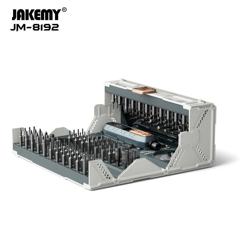 JM-8192 180-in-1 Precision Screwdriver & Stripped Screw Extractor Set for Mobile Phone Repair & DIY