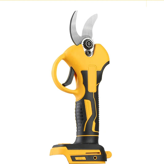 Rechargeable Wireless 30mm Pruning Scissors - Efficient, Portable Electric Tool with Safety Switch & Quick-Release Blade for Gardening