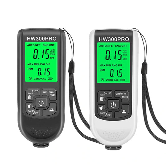 HW-300PRO Coating Thickness Gauge 0-2000UM Car Paint Film Tester Automotive Coating Meter