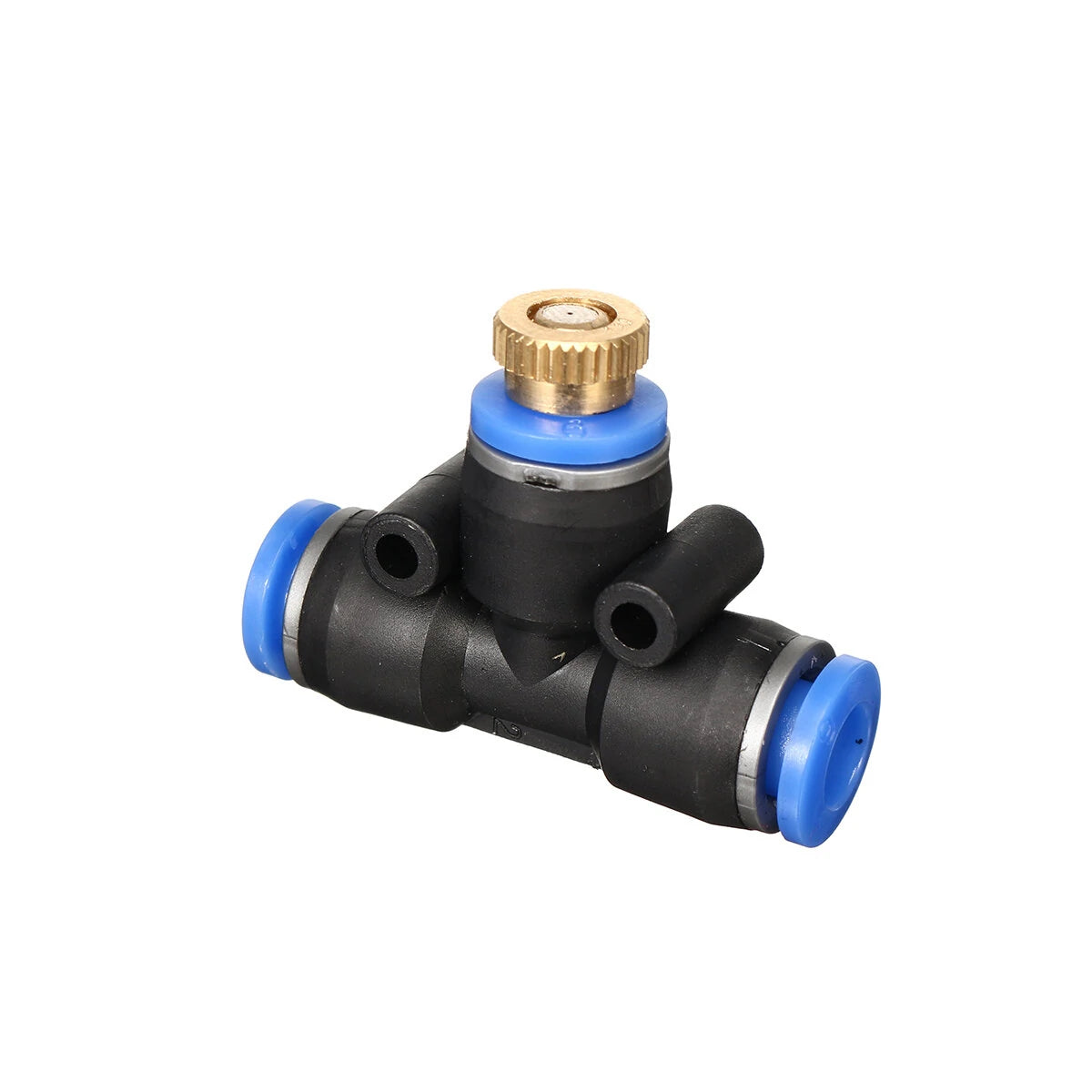 Patio Misting Fan System with Nozzles & Splitter - Garden Cooling Sprayer Tool