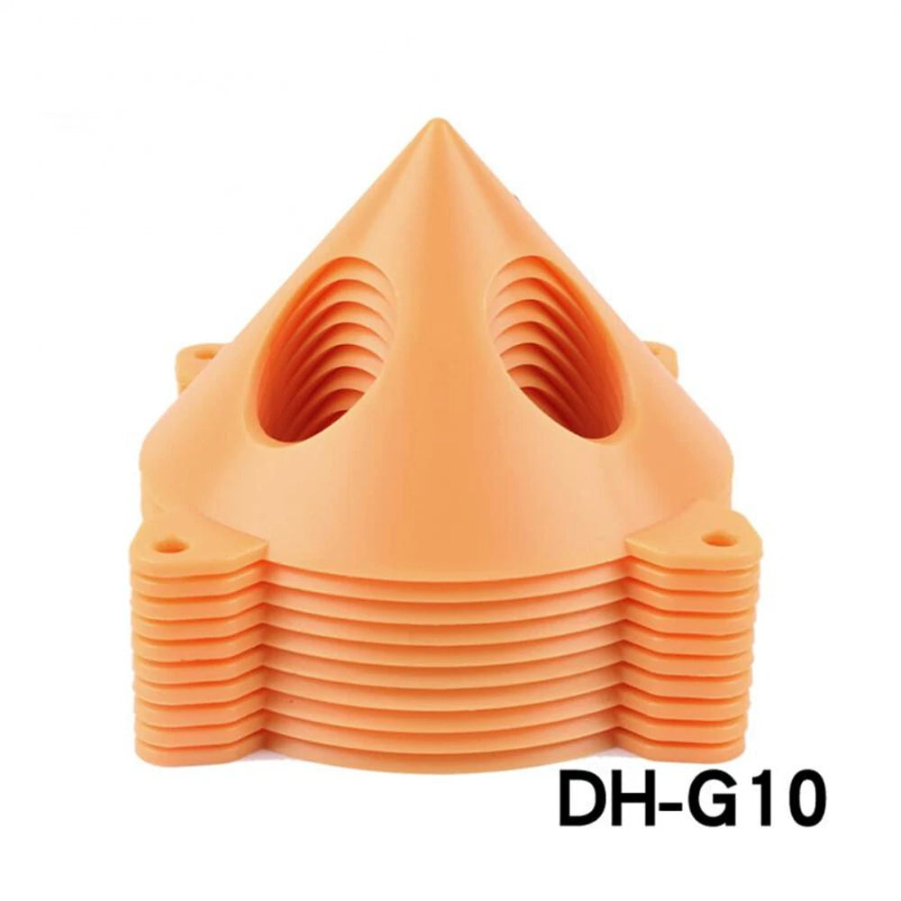 10PCS Portable Paint Triangle Stand Support Pyramids Rack Woodworking Lift Pads Tool Accessories