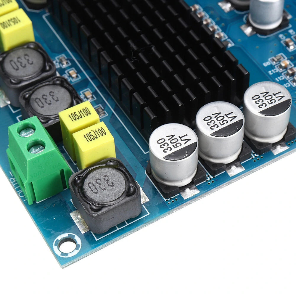 XH-M548 TPA3116D2 Bluetooth 5.0 Dual Channel 240W High-Power Digital Audio Amplifier Board