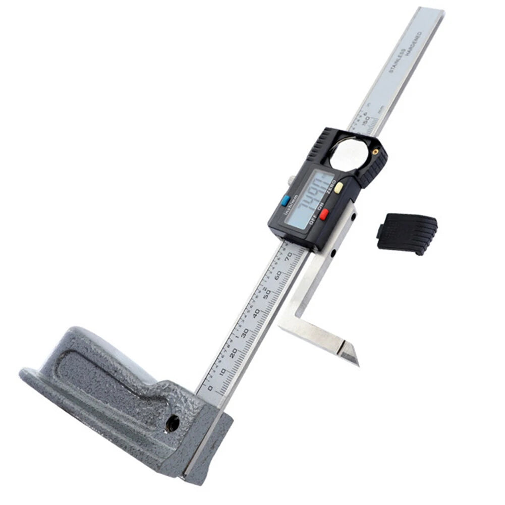 RUITOOL 0-150mm Digital Height Gauge 0.01mm Precision Stainless Steel Electronic Marking Scriber Caliper