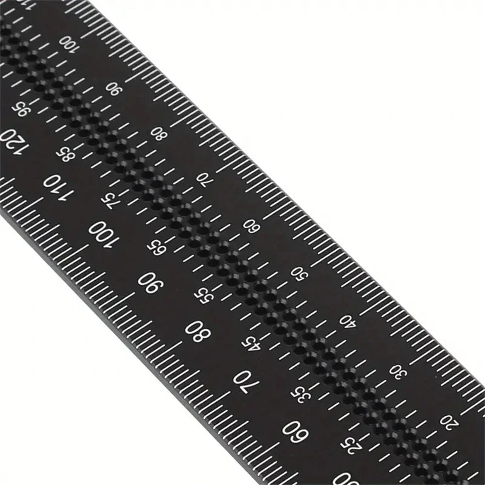 200mm Marking Gauge & Aluminum Alloy T-Square Ruler for Woodworking