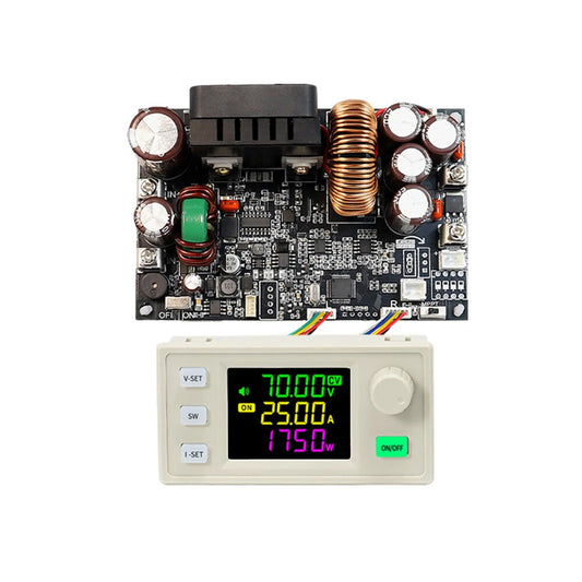 Sinilink XY7025 Adjustable DC Buck Power Supply Module 70V 25A 1750W with LCD Display for Solar Charging