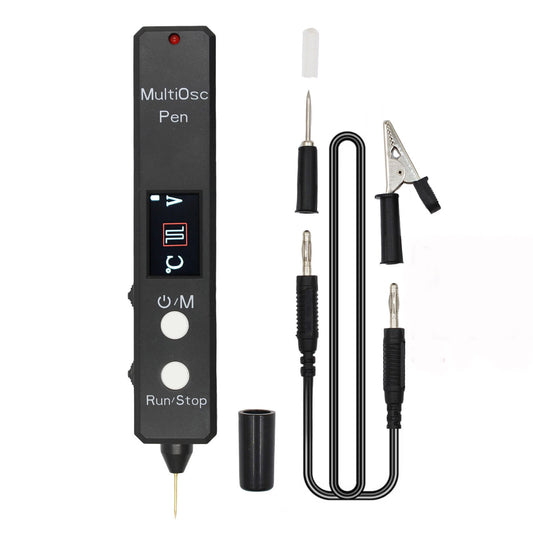 High Precision 4-in-1 Multifunctional Pen: Oscilloscope, Voltage Meter, Resistance & Diode Tester - 2MSa/s Sampling, 400KHz Bandwidth