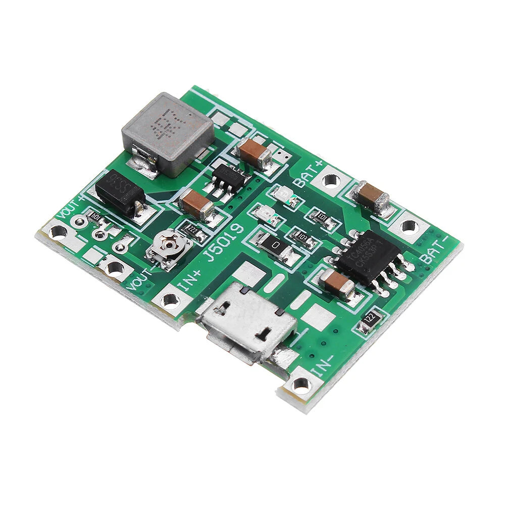 Geekcreit® Adjustable Step Up Module: 3.7V/9V/5V 2A 18650 Lithium Battery Charger & Discharge