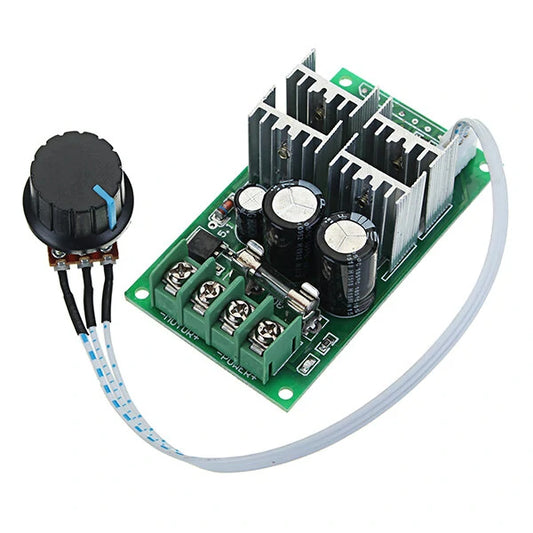 High Power PWM DC Motor Speed Controller 6-60V 30A | PLC Analog Support 0-5V