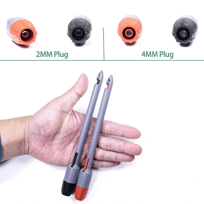 Universal Piercing Probe Multimeter for Auto Repair with Non-Destructive 4mm Banana Plug, Precise Testing, Available in 2mm or 4mm Sizes