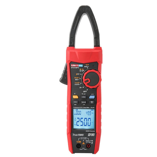 UNI-T UT219PV Digital Clamp Meter 2500V DC/1500V AC 1000A, Bluetooth, CAT III 1500V, IP65, for Photovoltaic Use