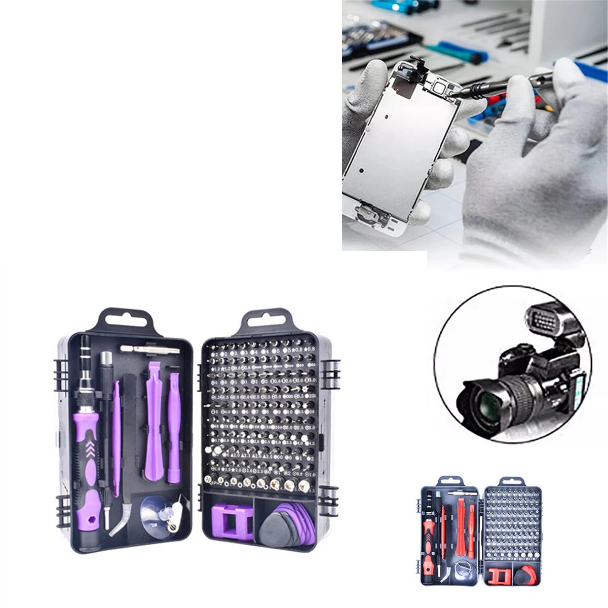 115-in-1 Precision Magnetic Screwdriver Set for Electronics, PC, Computer, and Phone Repair