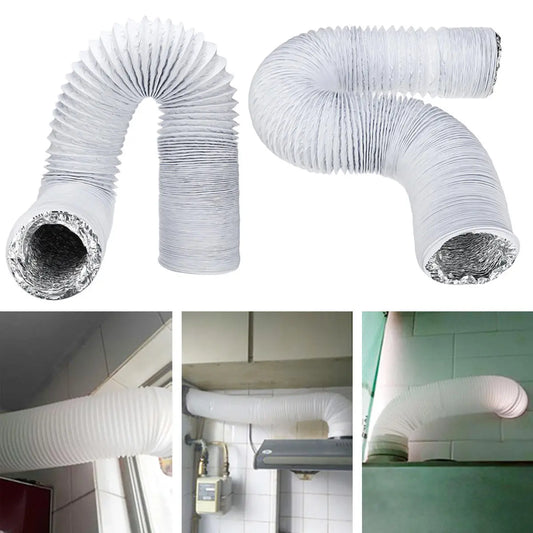 3M 15cm PVC Flexible Air Conditioner Exhaust Hose Replacement Duct