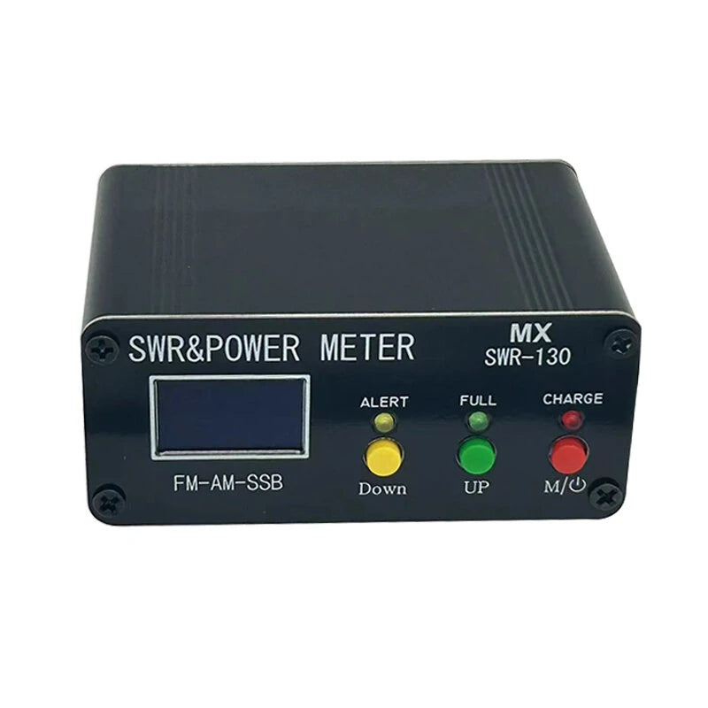 1.8MHz-50MHz 120W Shortwave SWR & Power Watt Meter, Bilingual Menu, Type-C Charging