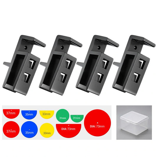 4PCS Wardrobe Board Clips 15-20mm Carpentry Clamps Woodworking Marking Fixtures