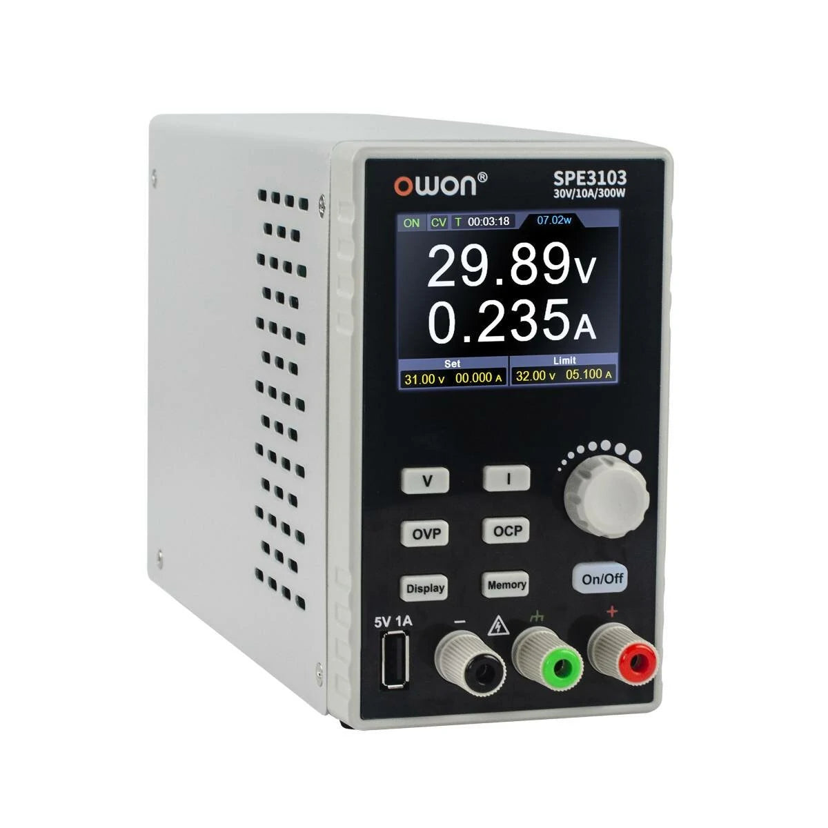 OWON SPE3103/SPE6103 Programmable Single Channel DC Power Supply Voltage Regulator for Lab