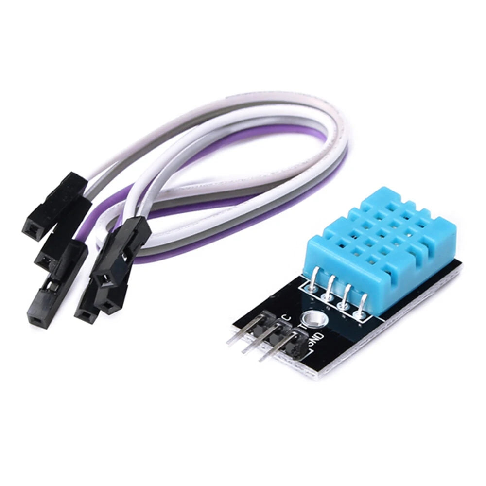 DHT11 Temperature & Humidity Sensor Module with Dupont Wires for Arduino - Geekcreit KY-015