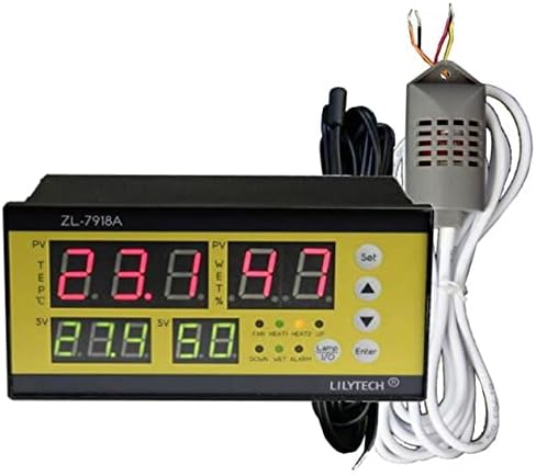 ZL-7918A AC 100-240V Multifunction Automatic Temperature Humidity Controller - Egg Incubator Controller