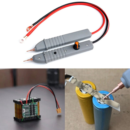 High-Current Handheld Spot Welder with Automatic Trigger for 18650/21700 Battery Packs
