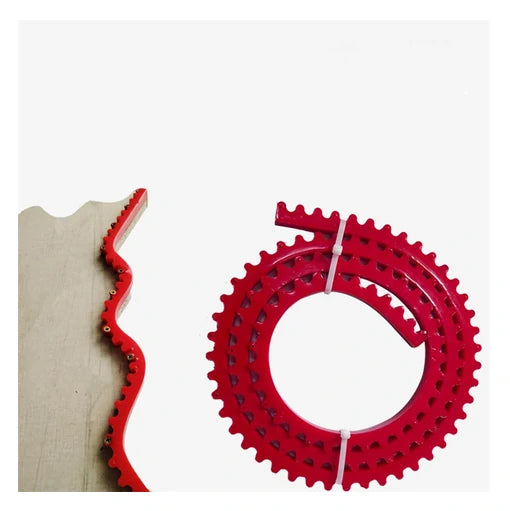 Flexible Curve Template Guide for Woodworking Shaped Strip Cutting