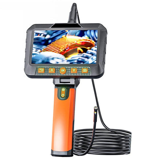 VISHRT T27 Handheld Endoscope - Dual Camera, 5 LCD, 1080P HD, 7mm, 5-6 Hr Battery