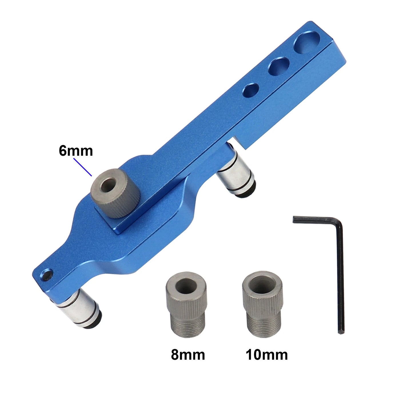 Doweling Jig Self-Centering Drill Guide Woodworking Tool Locator Joinery Hole Puncher