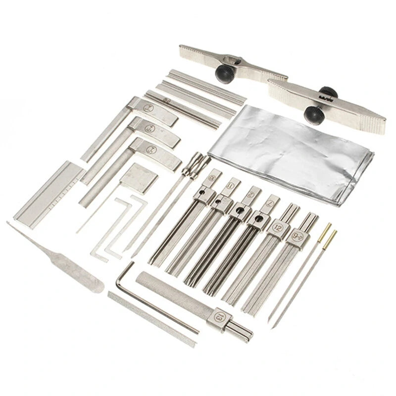 DANIU Professional Locksmith Tool Kit: Versatile Lock Pick Set with Convenient Case for Experts & DIY Enthusiasts