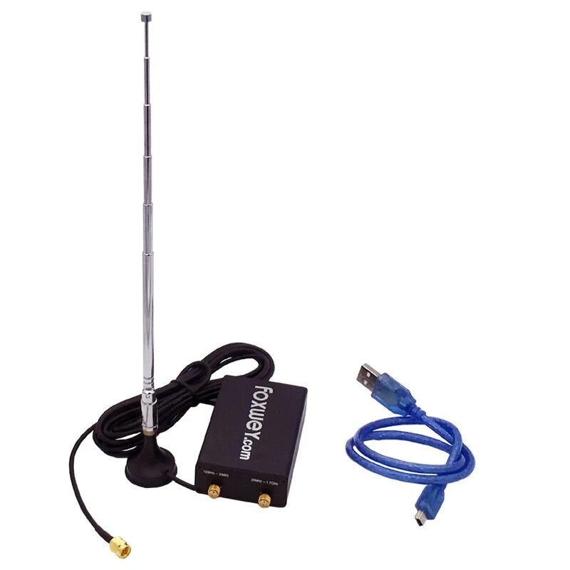 FSDR02 USB RTL SDR Receiver - RTL2832U R820T2 Chip for Windows, Linux, Android, SDR, GNU Radio Compatibility