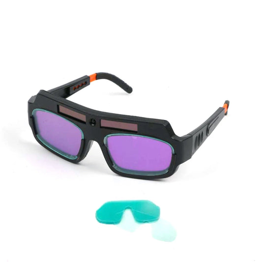 Auto-Darkening Anti-Glare Welding Goggles & Mask