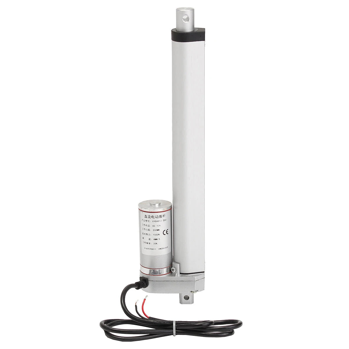 12V/24V Linear Actuator Motor, 100N-1000N Adjustable Force, 4-18 Inch Stroke for Door/Window Automation