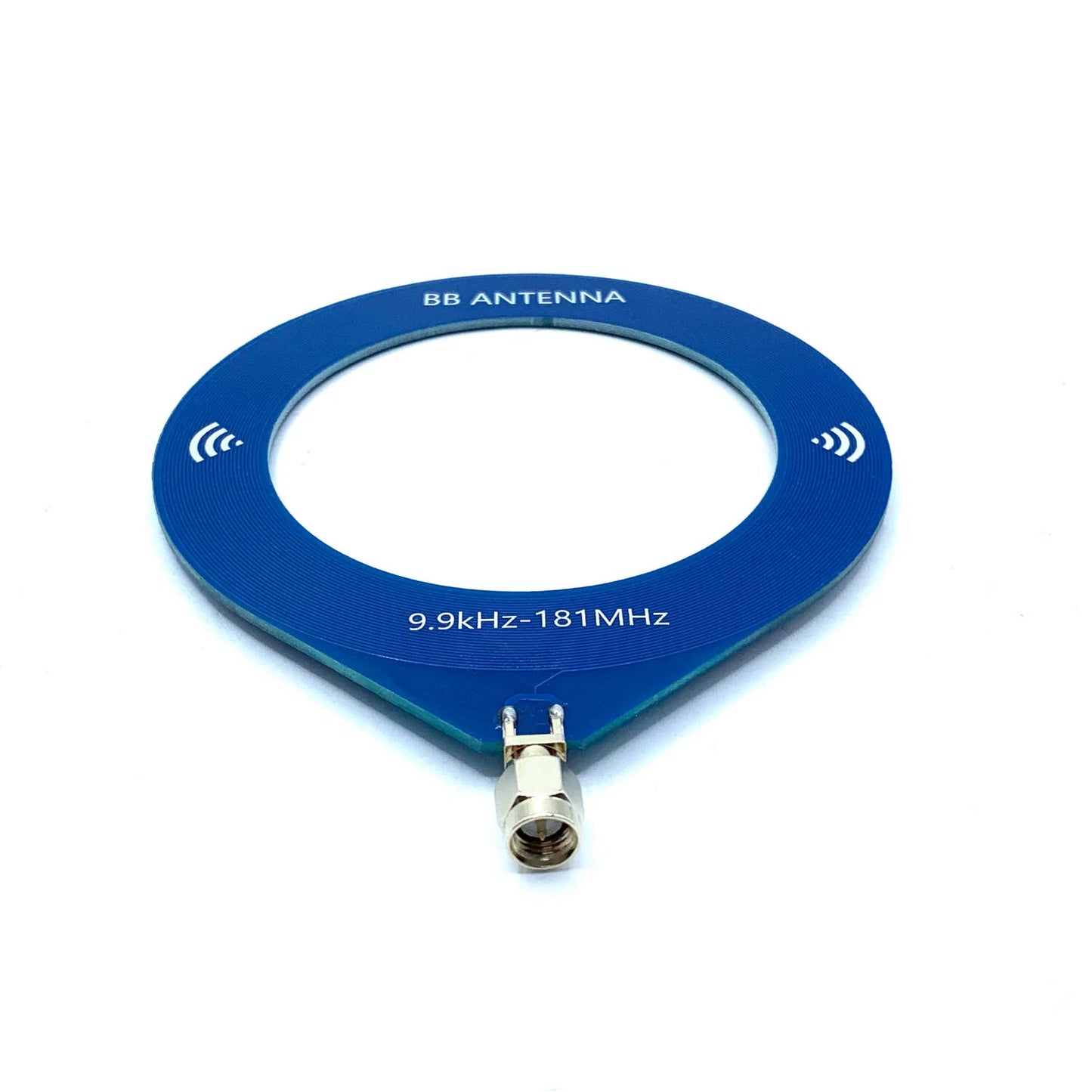 Portable Broadband Radio Antenna 9.9kHz-181MHz MW SW Circular Design
