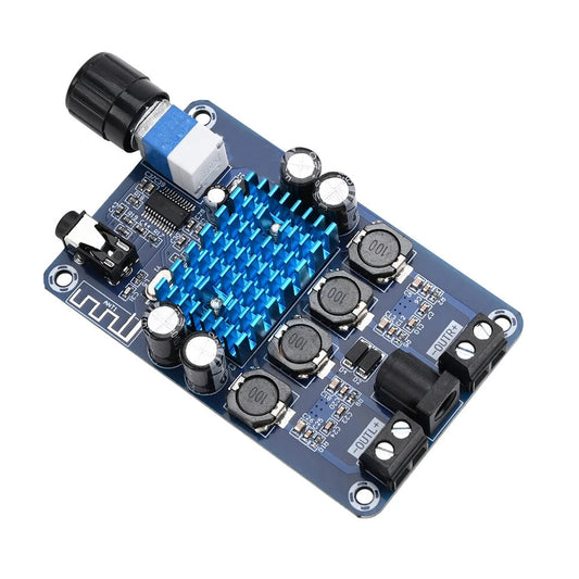 Bluetooth Digital Audio Amplifier Board TPA3116D2 50Wx2, XH-A318 High Power AMP 12V-24V Module