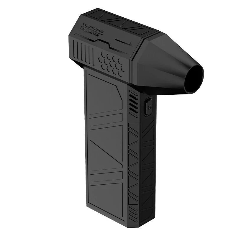 X3 Turbo Fan: Portable 130000RPM High-Speed Brushless Motor, 3000mAh Rechargeable Battery, 2.5h Charging