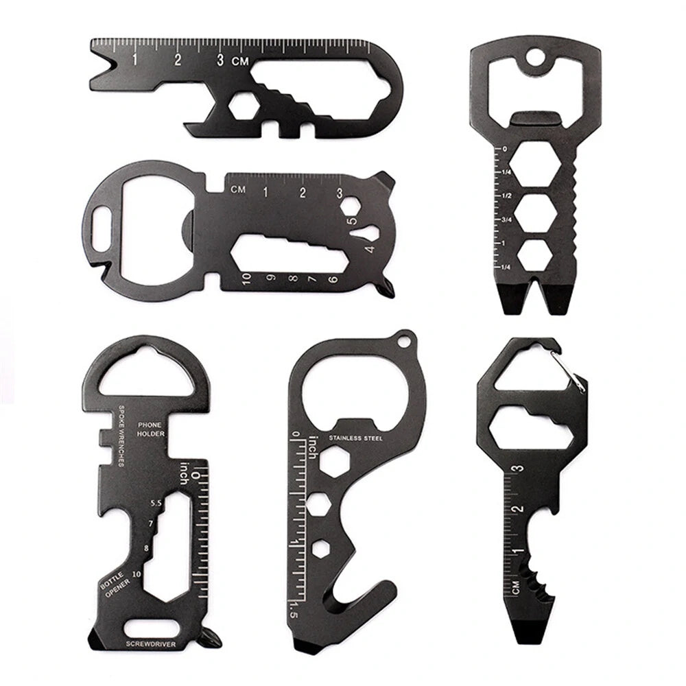 Compact Hex Wrench & Bottle Opener – Multi-Functional Pocket Tool for Indoor/Outdoor Adventure